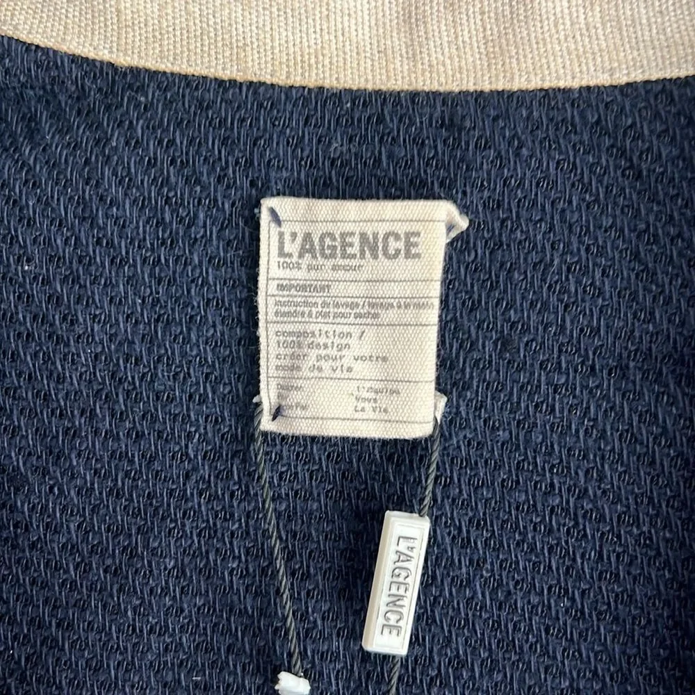 L'Agence Angelina Fringe Trim Blazer, New, Size 4 - Picture 6 of 9